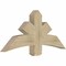 Ekena Millwork Alberta Rough Sawn Timber Gable Bracket, Douglas Fir, 48"W x 22"H x 4"D x 6"F, 11/12 Pitch GBW048X22X0406ALB00RDF - alternate 4